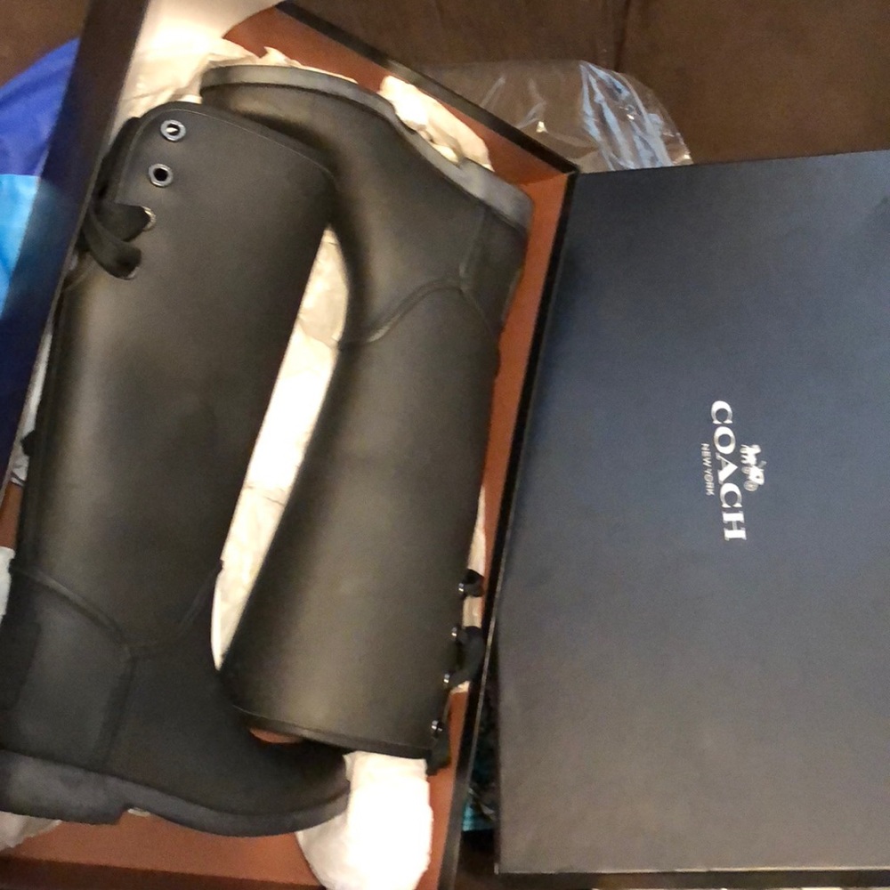 Coach Tristee Waterproof Rain Boot